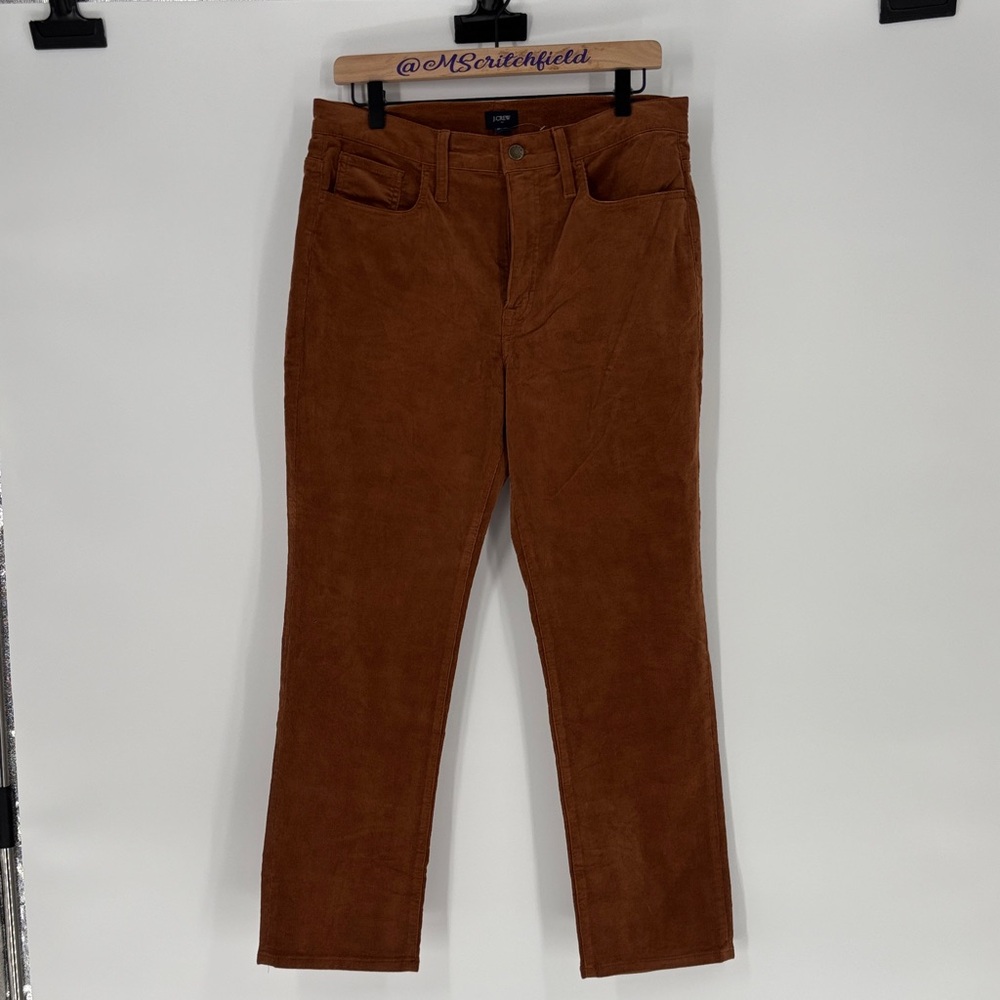 J crew brown corduroy pants 30p 30 petite